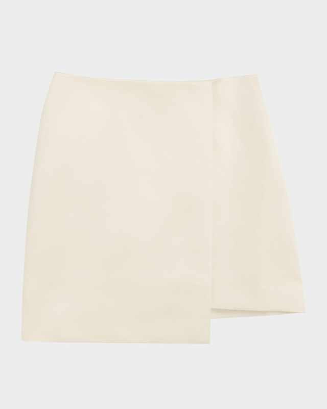 Raye Asymmetric A-Line Mini Skirt